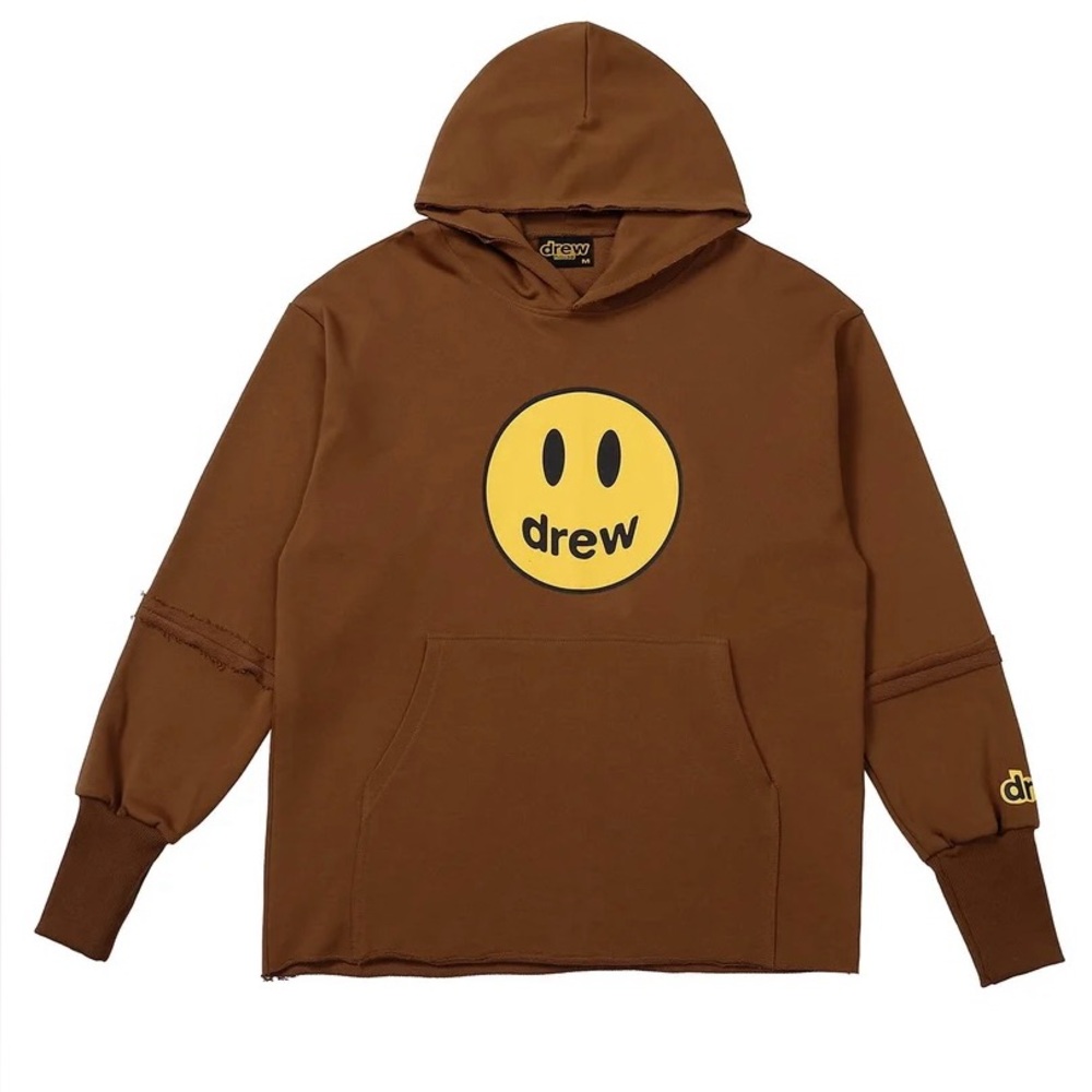Drew House Mascot Deconstructed Hoodie - Brown